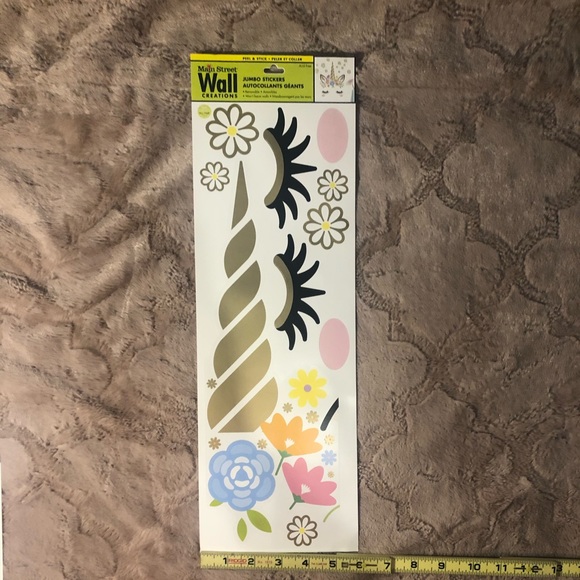 🦄MAKE OFFER🦄 unicorn JUMBO wall stickers - Picture 7 of 9